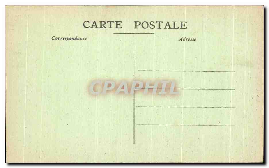 CPA Chasserian madame de sainte amour musee de quimper — Verso
