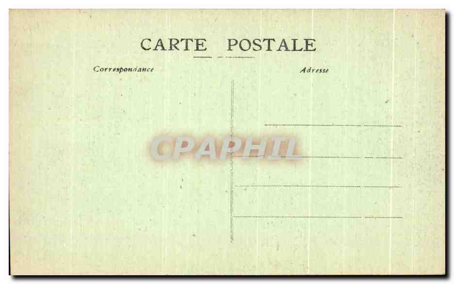 CPA Tenniers La Lecon de flute Musee de Quimper — Verso