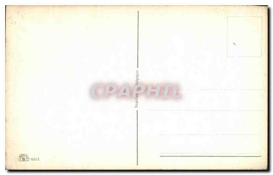 CPA Fantaisie Fleurs  — Verso