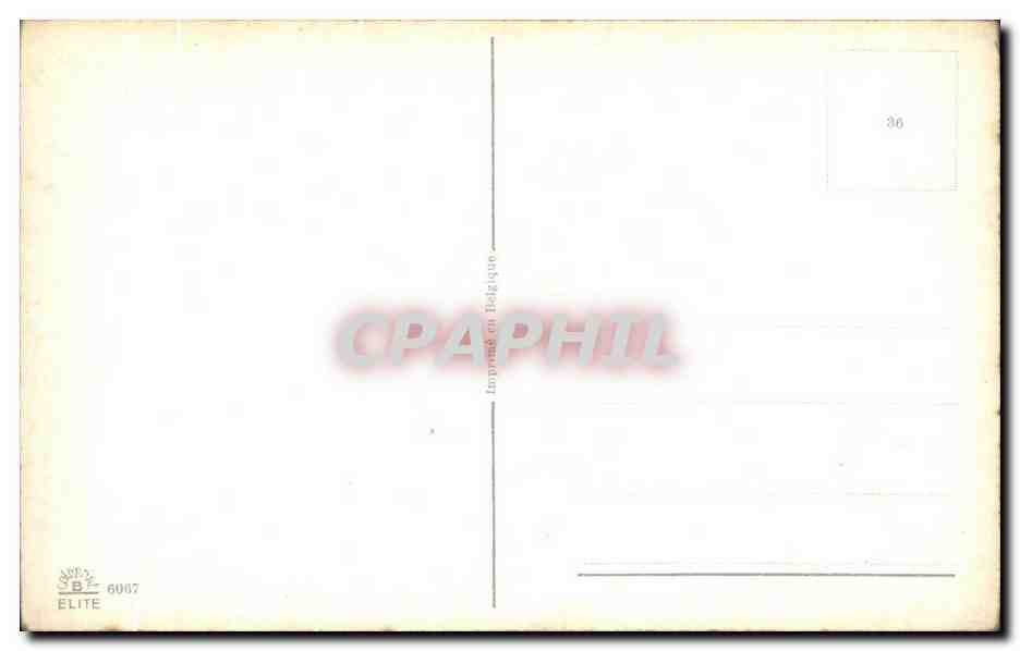 CPA Fantaisie Fleurs  — Verso