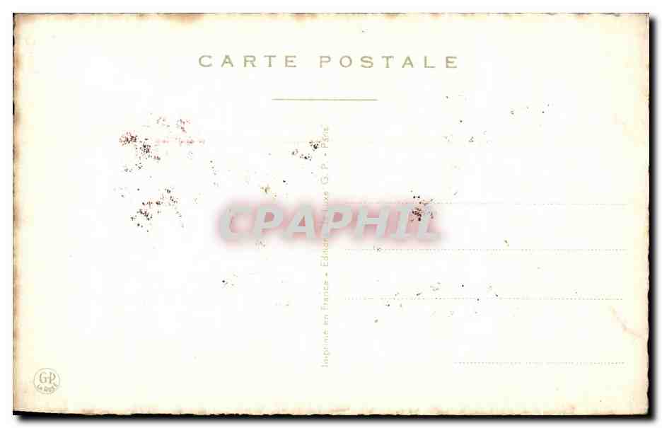 CPA Fantaisie Fleurs  — Rückseite
