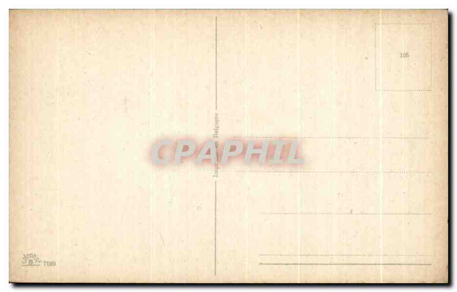 CPA Fantaisie Fleurs  — Verso