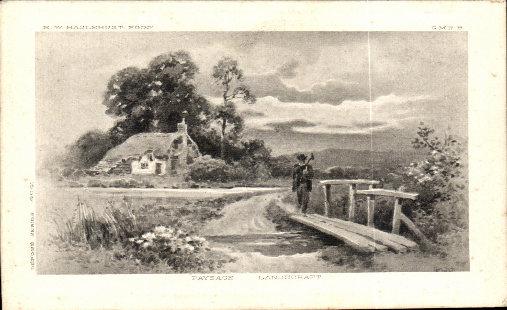 CPA Haslehust Paysage 