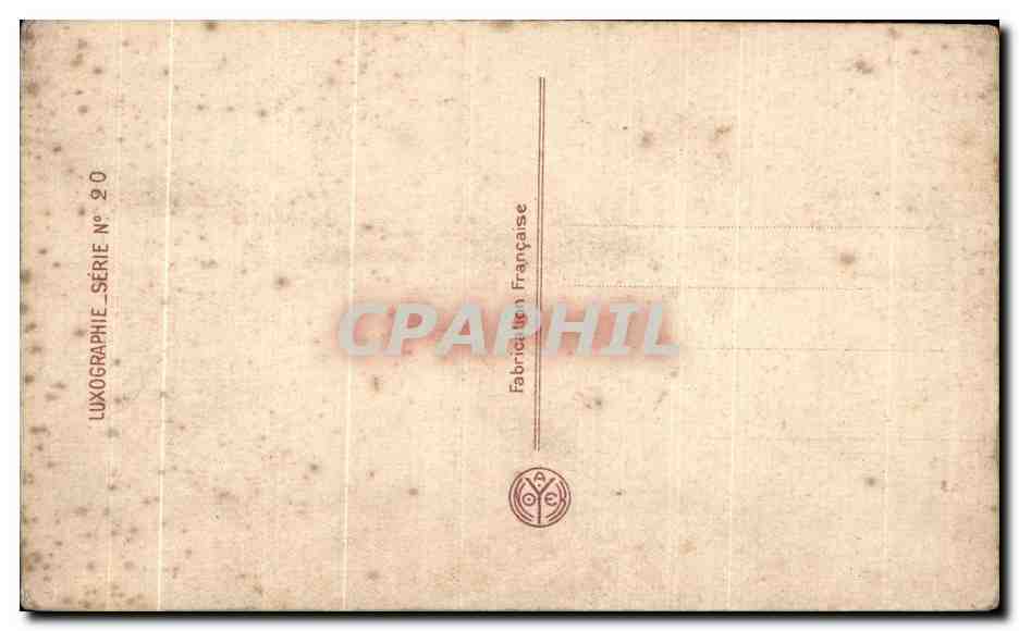 CPA Fantaisie  — Verso