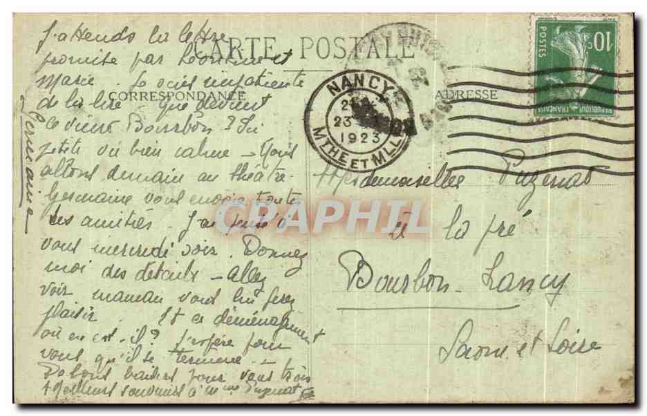 CPA Nancy Tombeau de Rene II (chapelle ducale)  — Verso