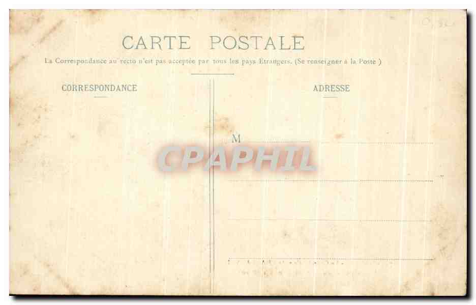 CPA Nancy Le Grand Saion I'Hotel de VIlle Un Fragment du plafond peint par Morot Femmes nues — Verso