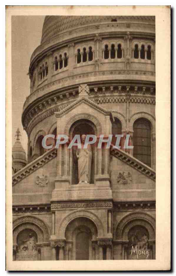 Basilique du Sacré-Cœur — Détail de la statue — Mona, n°142