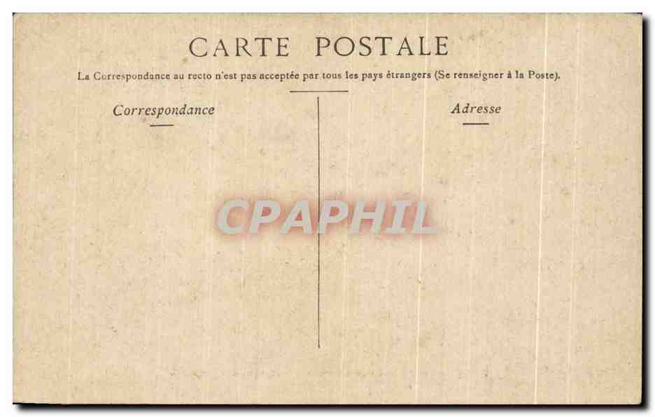 CPA Vichy Hall Promenoir De L'Etablissement THemal — Verso