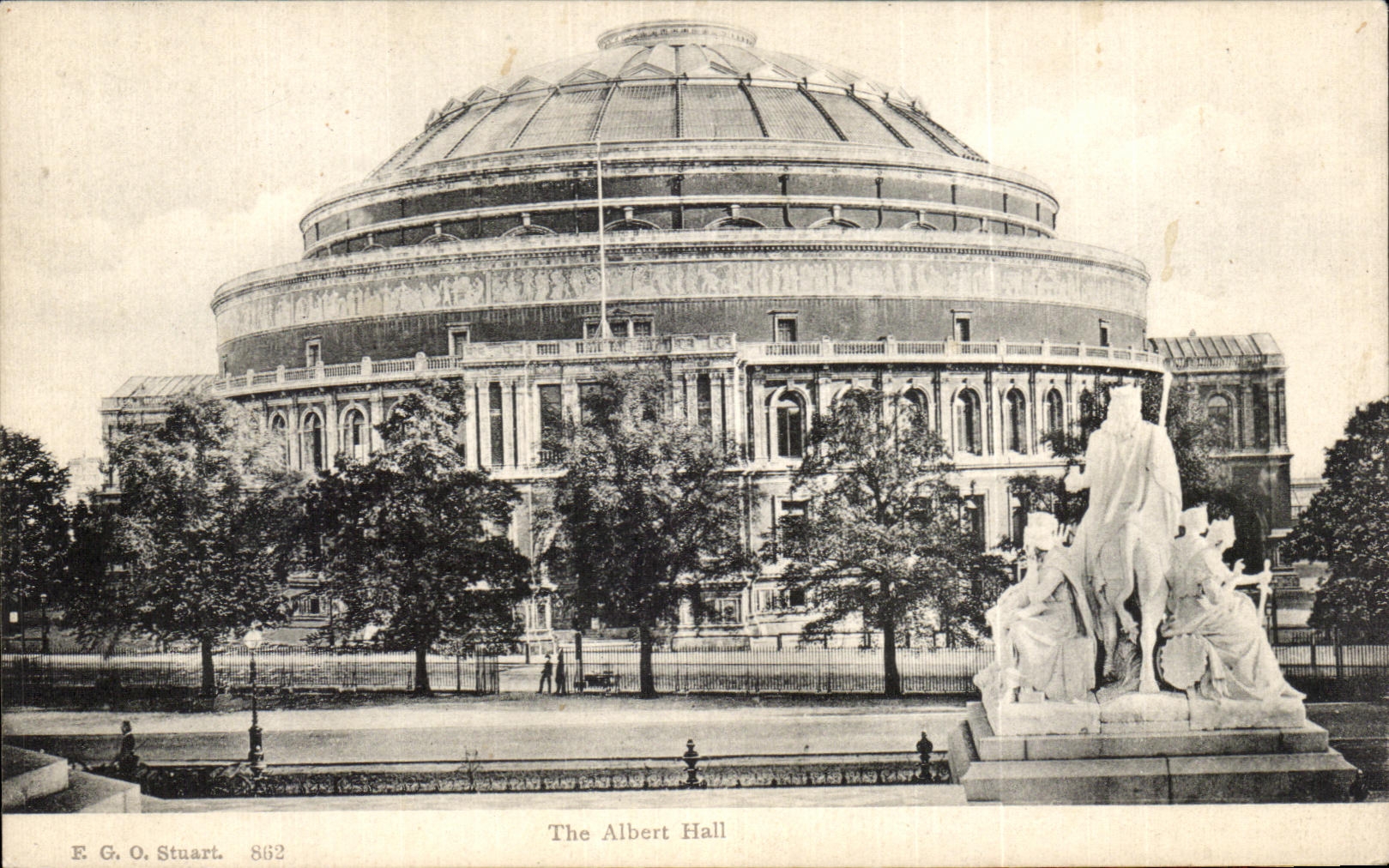CPA The Albert Hall London 