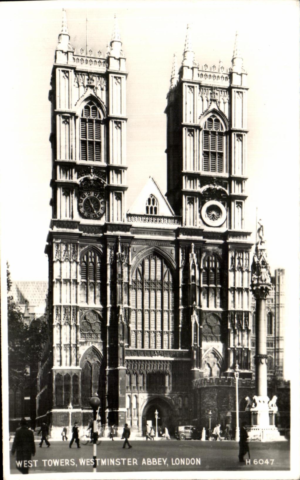 CPA West towers westminster abbey london