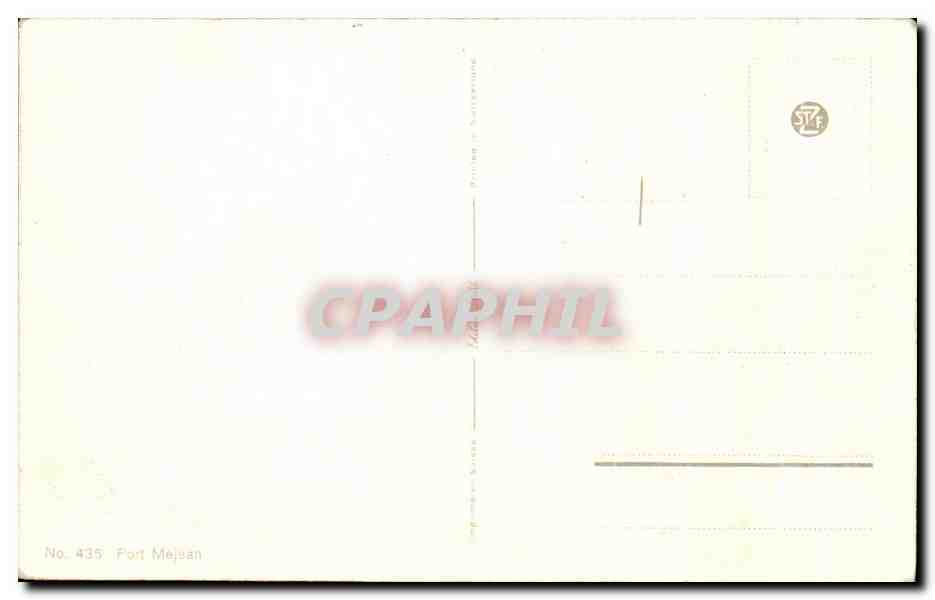 CPA Port Mejuean  — Verso