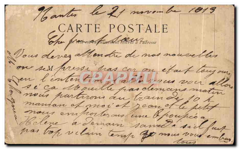 Monaco - Monte-Carlo. Le Café de Paris et le nouveau kiosque — éditeur : C. P. M. (n° 65) — Verso