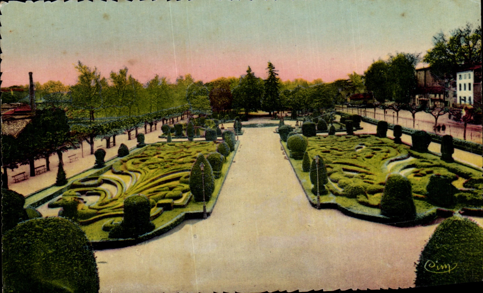 Jardin de l'Evêché — Castres (Tarn) — dessiné par le Nôtre
