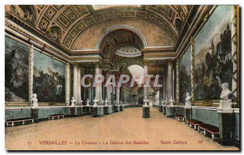 Versailles — Le Château — La Galerie des Batailles — AP