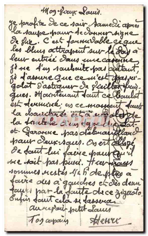 Versailles — Le Château — La Galerie des Batailles — AP — Verso