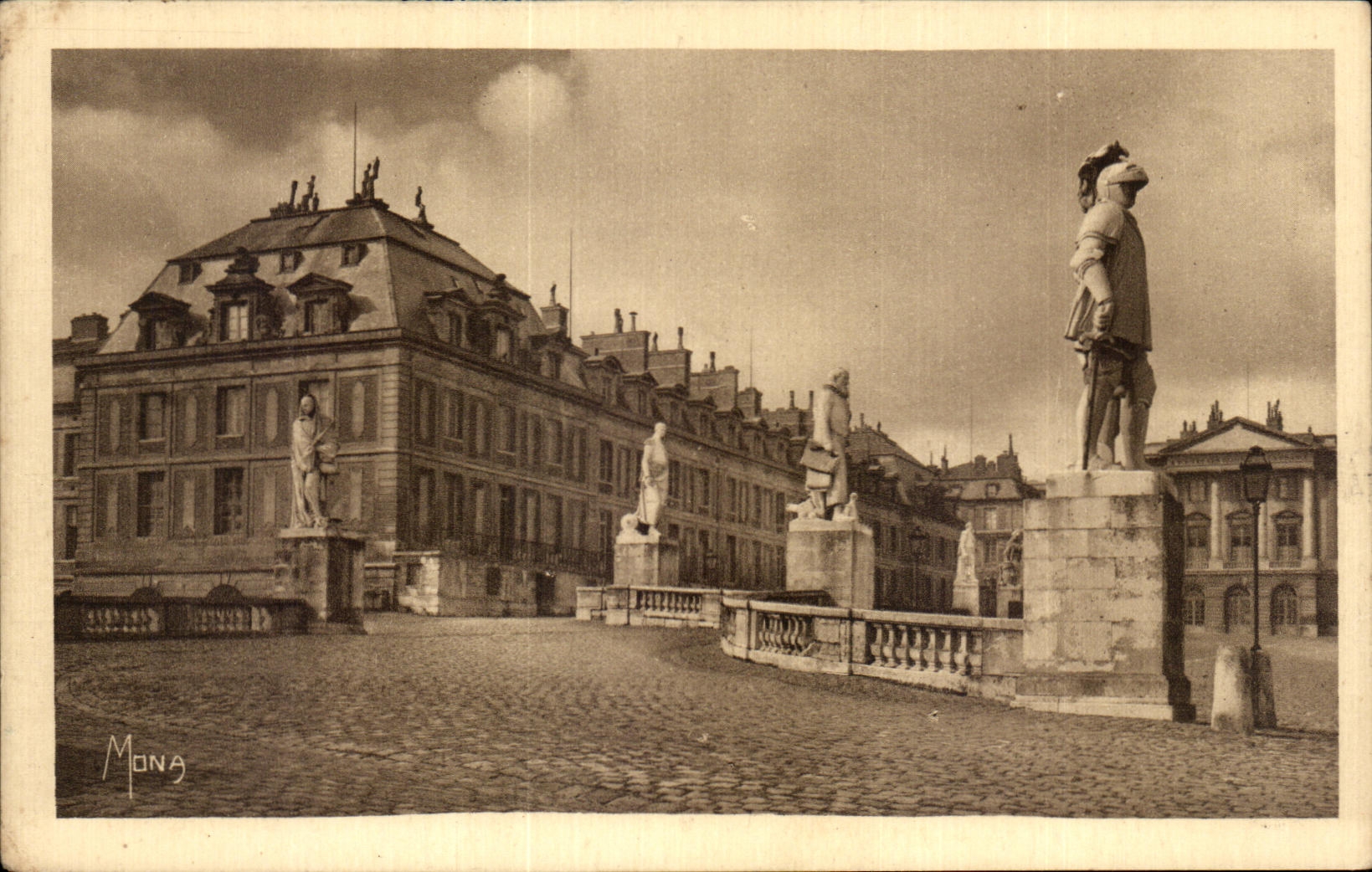 Les Petits Tableaux de Versailles — Château, aile des Ministres (South Wing) — Mong