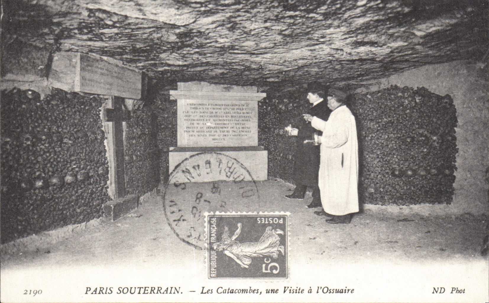 REPRO Paris Souterrain Les Catacombes Une Visite A l'ossuaire