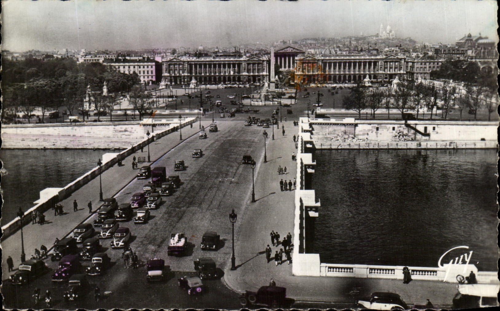 CPA Paris Et Ses Merveilles Pont et place de la Concorde