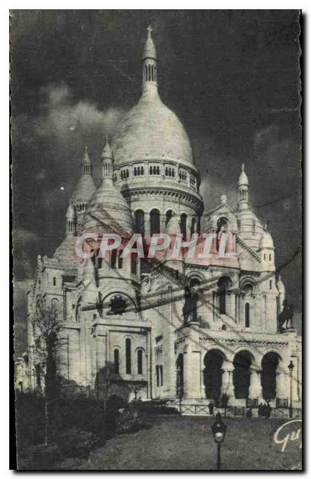 Basilica del Sacro Cuore di Montmartre — Parigi — Edizioni d'Arte « GUY »