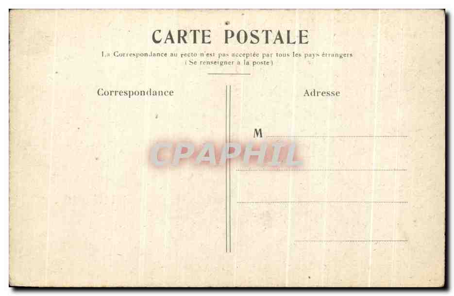CPA Paris Le Petit Palais — Rückseite