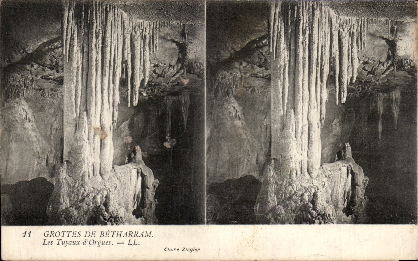 CPA Grottes De Betharram Les tuyaux d'orgues