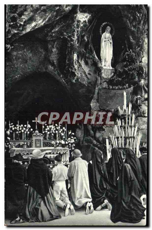 CPA Lourdes Grotte Miraculeuse