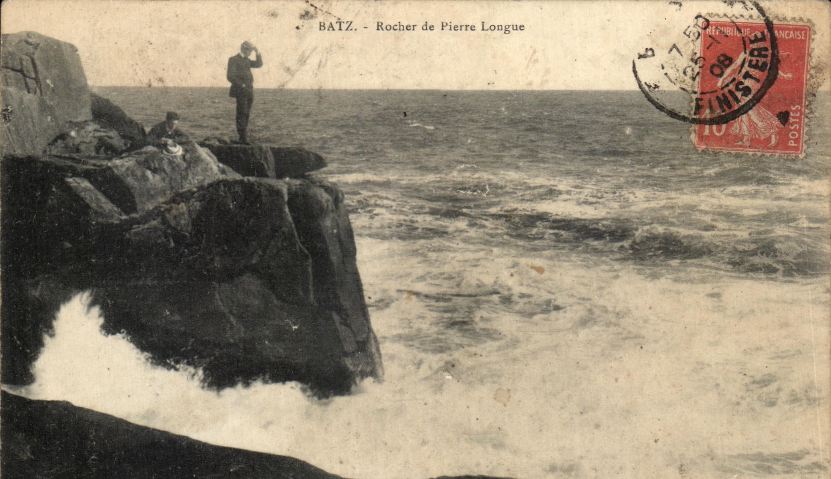 CPA Batz Rocher de Pierre Longue