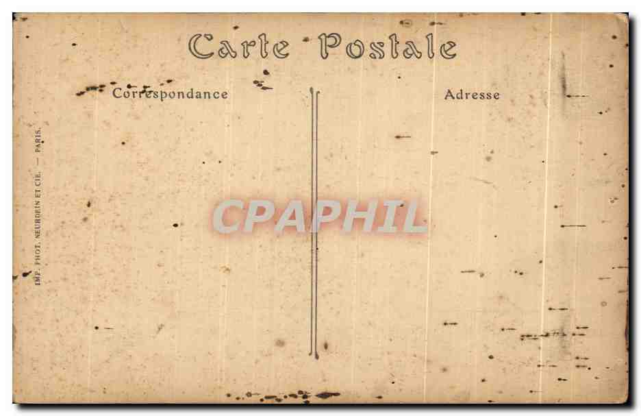 Château de la PREVALLAYE (Ille-et-Vilaine) — Vieille Porte remarquable par ses sculptures — J. Sonar, Éditeur, Rennes — Reverso