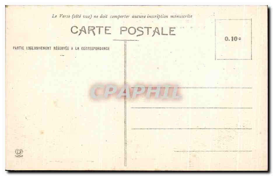 CPA Luchon L'Etablissement Thermal Vue Du Pre Et Allee d'Etigny — Verso