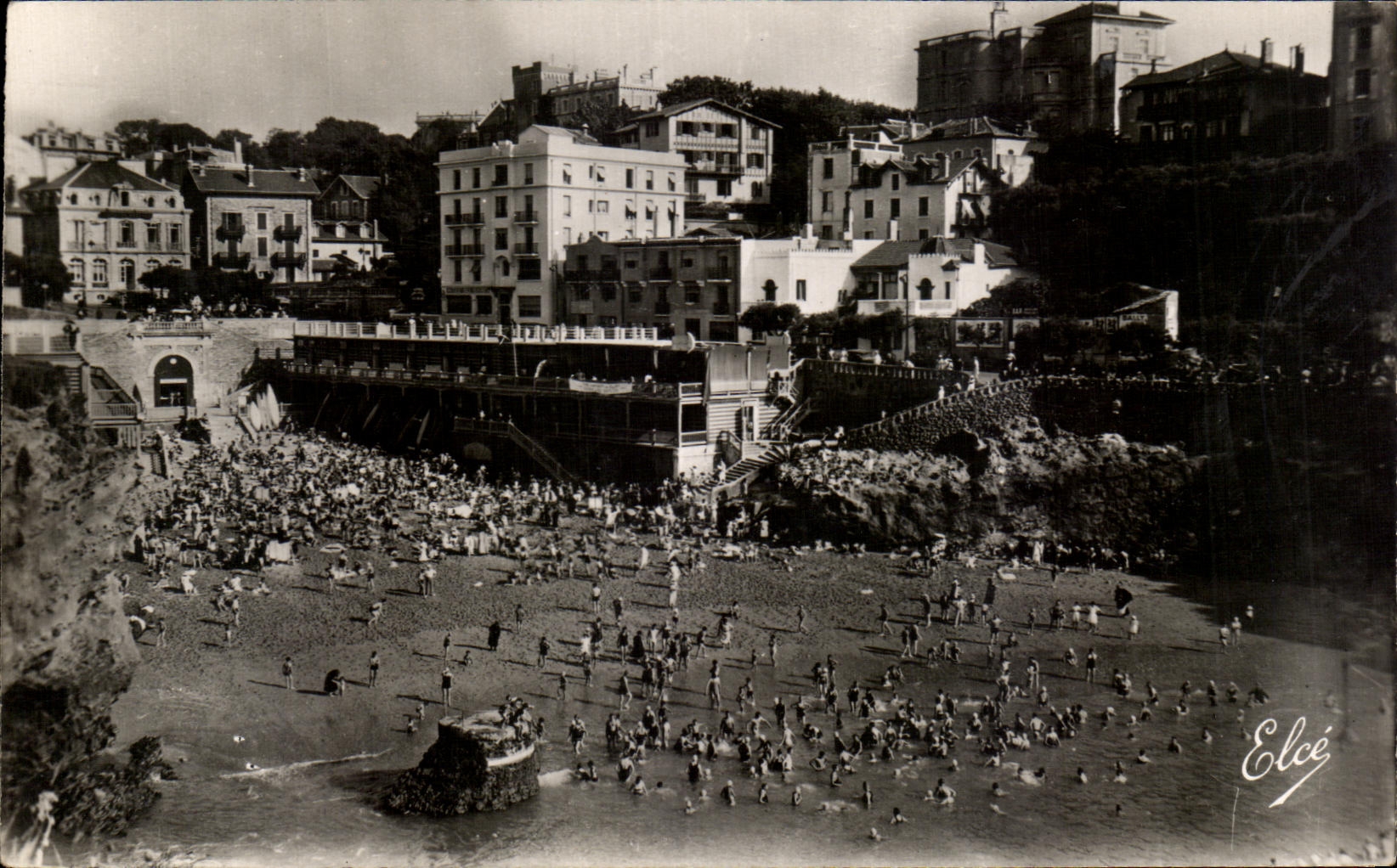 CPA Biarritz Les Bains du Port Vieux