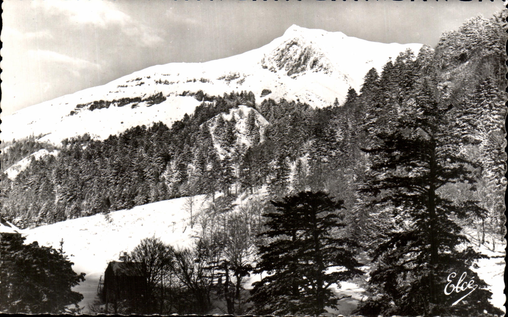 CPA Mont Dore Sancy Le Sancy en hiver 