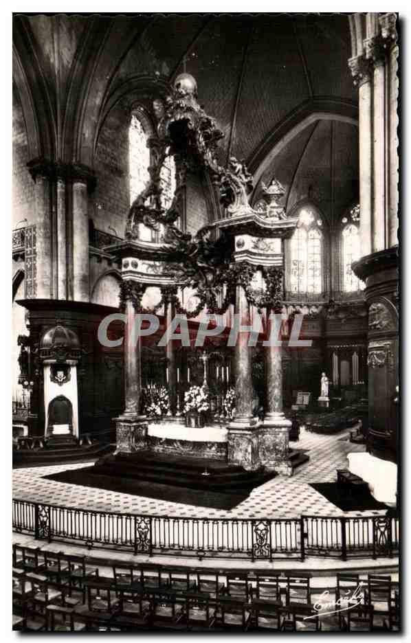 CPA Angers Cathedrale St Maurice Le Maitre Autel