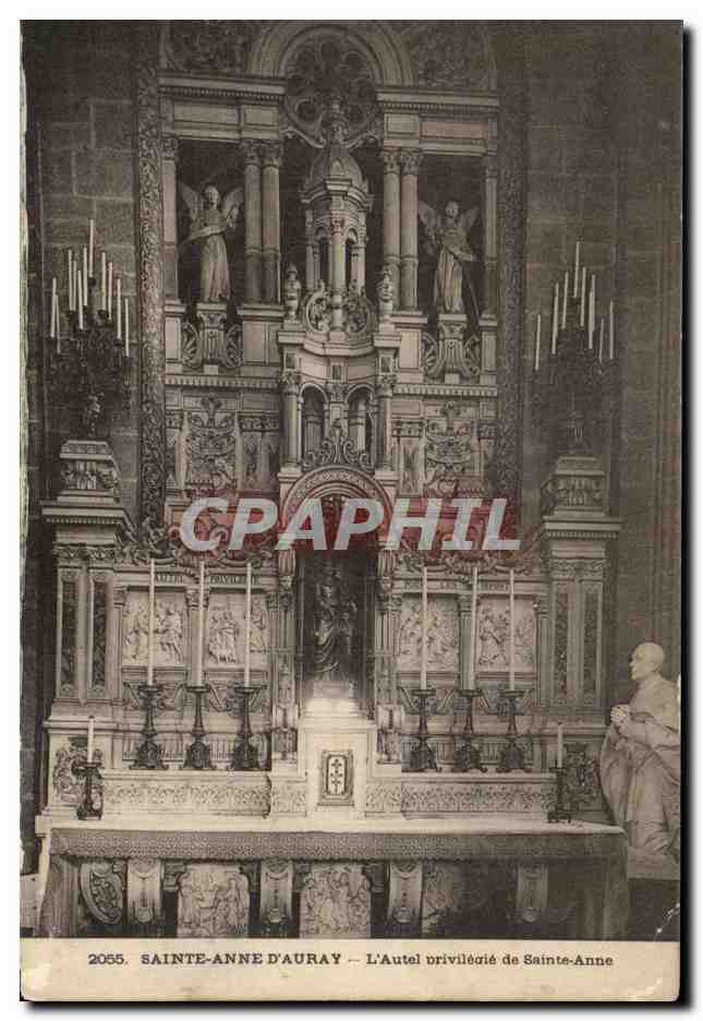 Sainte-Anne d'Auray — L'Autel privilégié de Sainte-Anne