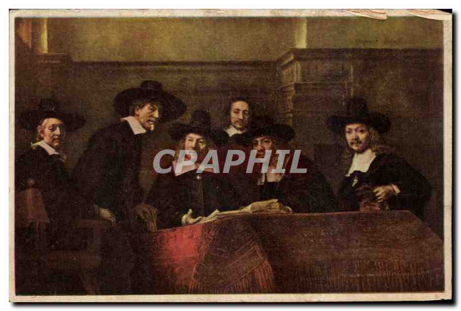 CPA Rembrandt Staalmeesters Les Syndics des Drapiers
