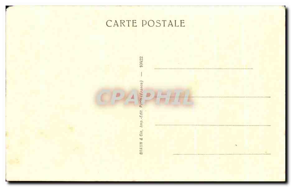 CPA La Source The Spring Ingres Musee du Louvre  — Verso
