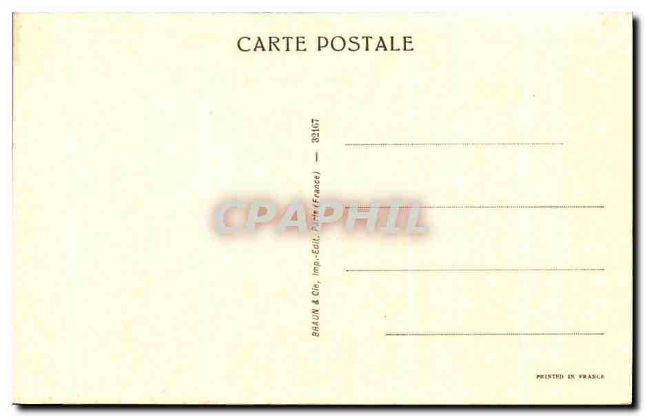 CPA Musee De Montpellier Greuze Le Petit Mathematicien — Verso