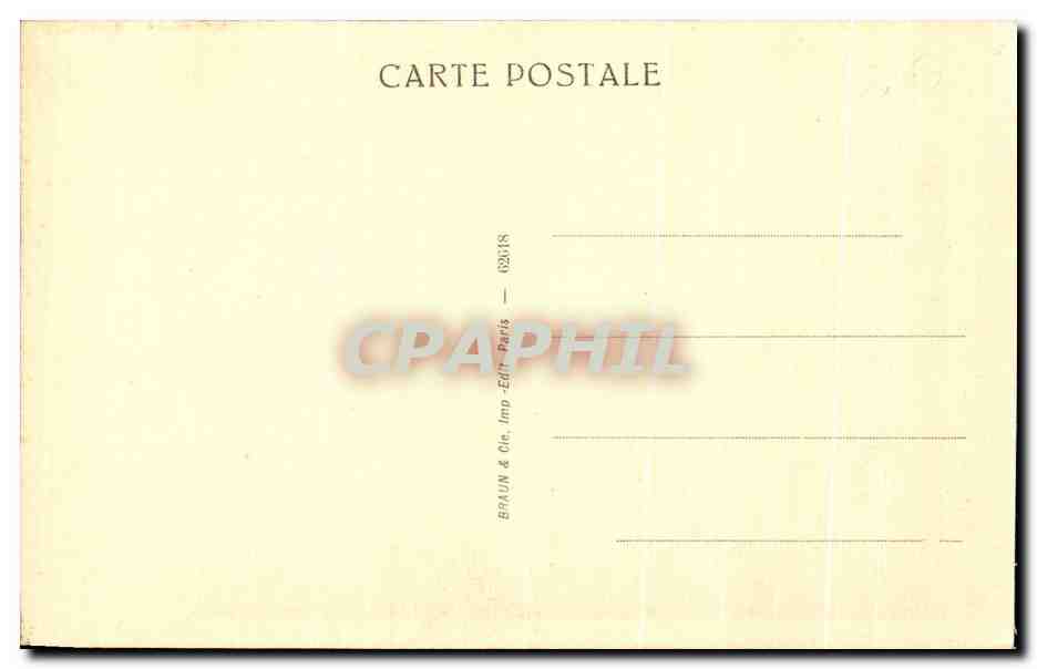 CPA Musee Du Louvre De Boissieu Etude De Vieillard — Verso