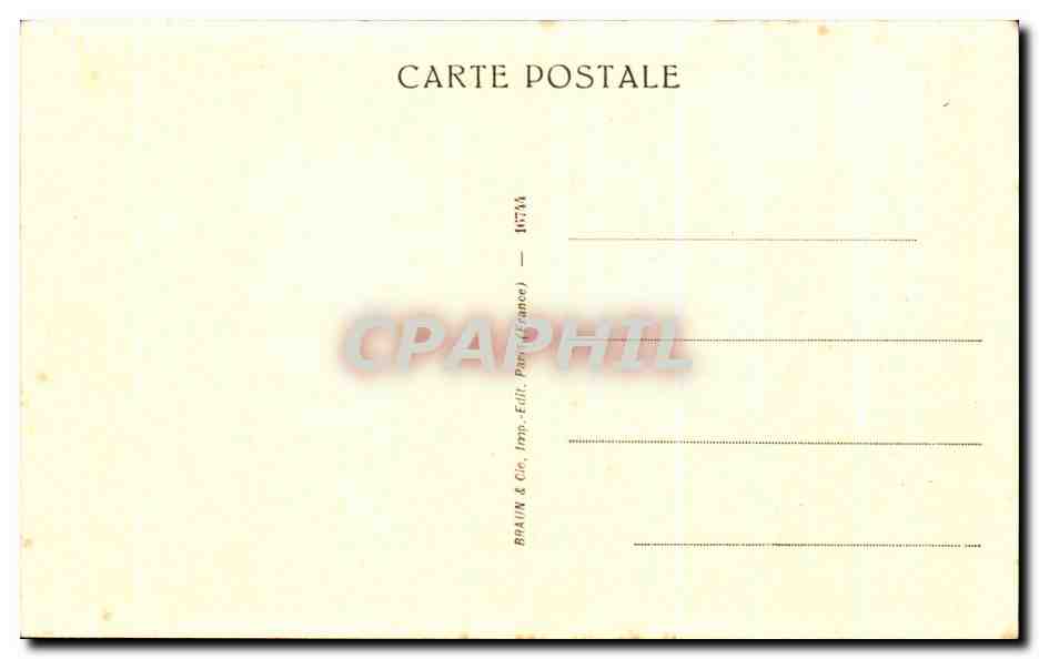 CPA Goya Portrait De L'Artiste Musee d'Agen — Verso