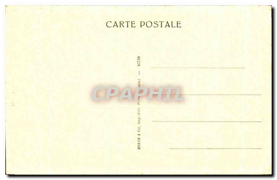 CPA Collection Forsyth Wickes Paris Ramon De Posada Soto Goya — Verso