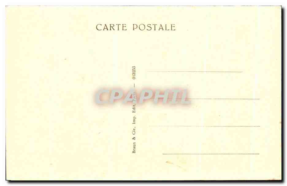 CPA Musee Du Luxembourg Cottet Les Victimes De La mer — Verso