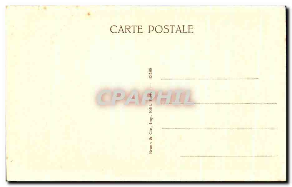 CPA Musee Du Luxembourg Sisley Lisiere De Foret — Verso