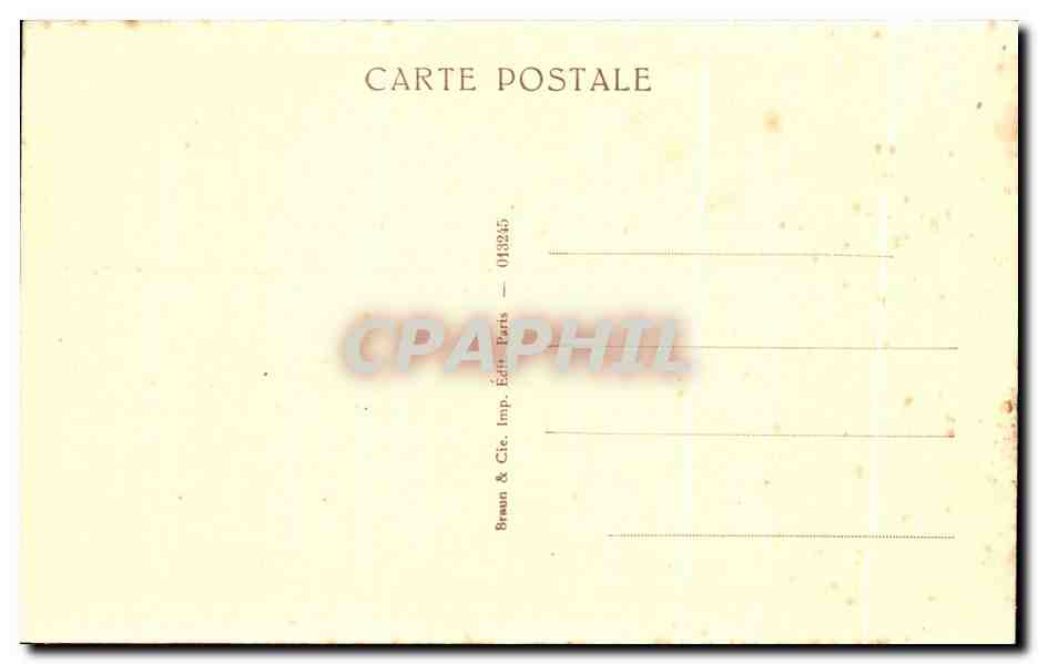 CPA Musee Du Luxembourg Friesz Les Vendages — Verso