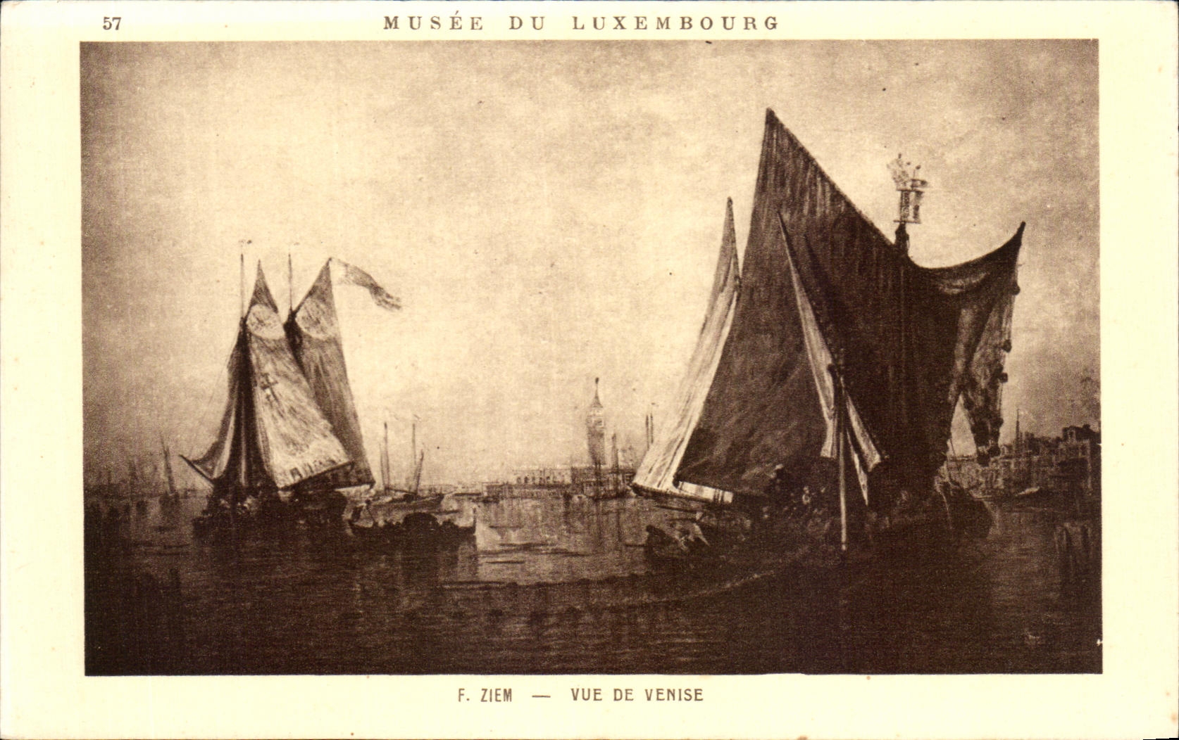 CPA Musee Du Luxembourg Ziem Vue de Venise