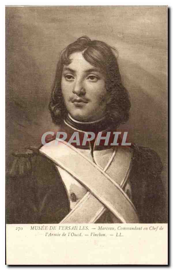 CPA Musee De Versailles Marceau Commandant en Chef de l'armee de l'ouest