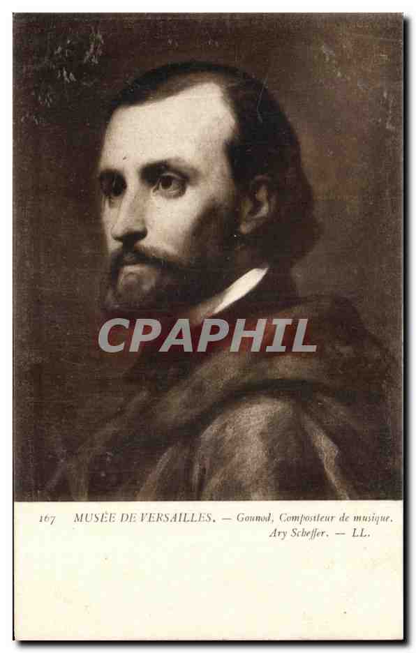 CPA Musee De Versailles Gounod Compostleur de Musique Ary Scheffer