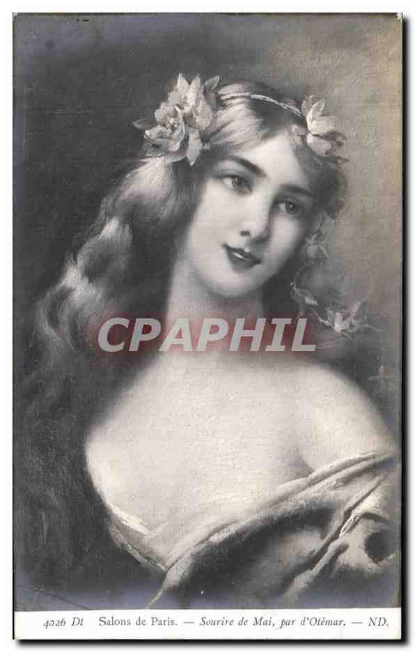 CPA Salons de Paris Sourire de Mai par d'Otemar