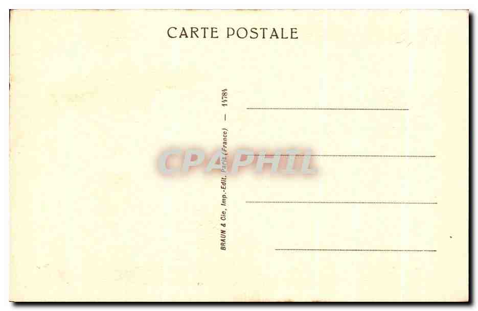 CPA Collection Louis Hill St Paul Corot Eurydice Blessee — Verso