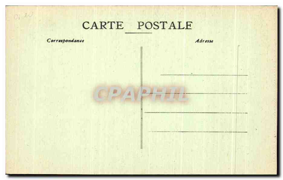 CPA David Nillet La Vierge Cassee Musee de Quimper — Verso