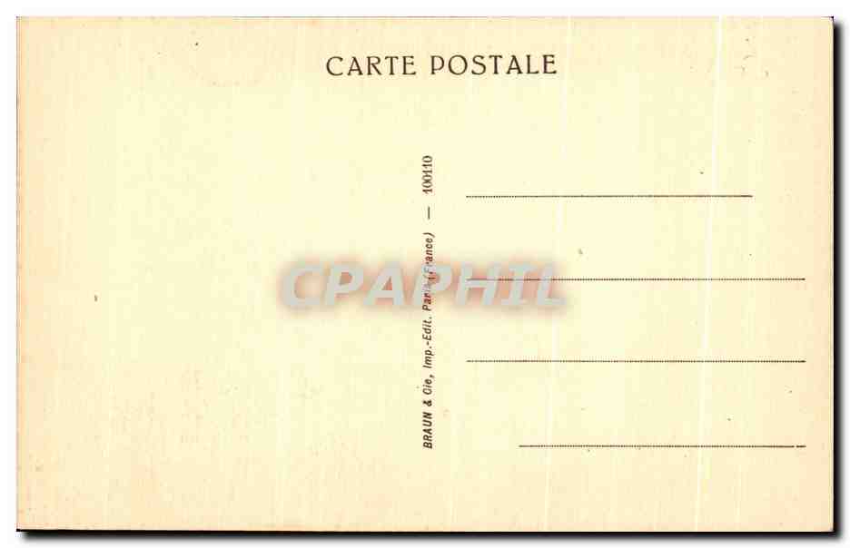 CPA Musee Du Louvre La Lecon De Danse A L'Opera De La Rue Le Peletier Paris  — Verso