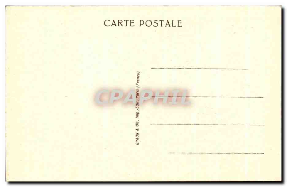 CPA Collection Josse Bernheim Jeune Corot Venise La Gondole 1834 — Verso